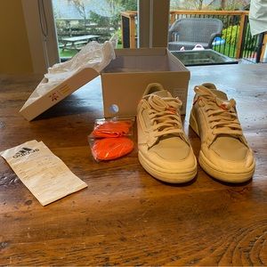 Adidas Men’s Continental 80 Shoes Ecru Tint. Size men’s US 9.5